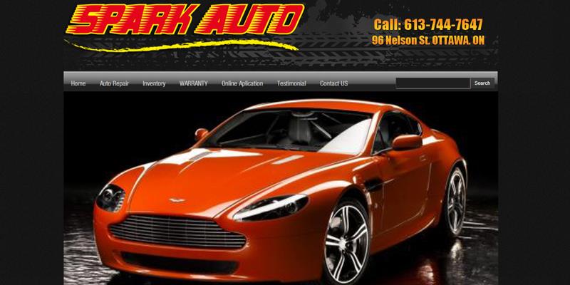 ARTA, lunches Spark Auto Sales website, an Ottawa car dealer.